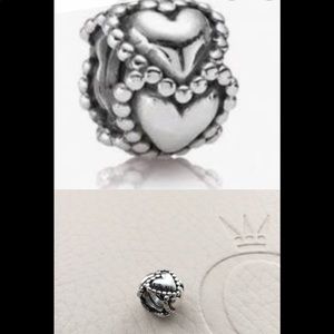 Authentic Pandora retired band of hearts